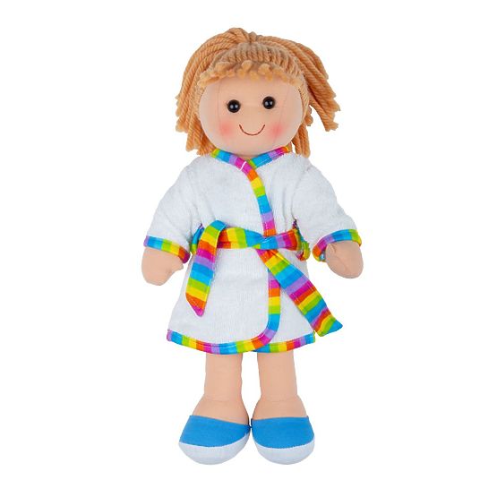 Bigjigs Toys Stoffpuppe Michelle 34 cm