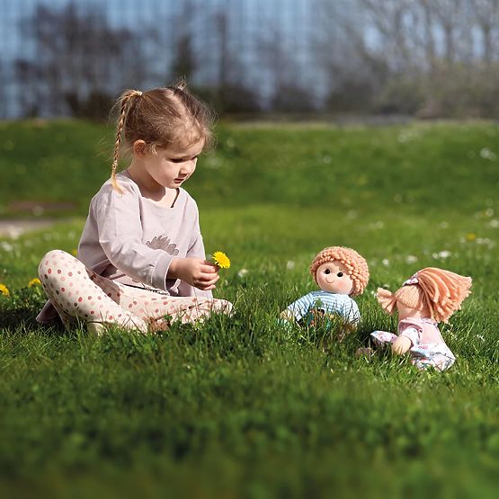 Bigjigs Toys Stoffpuppe Robin 30 cm