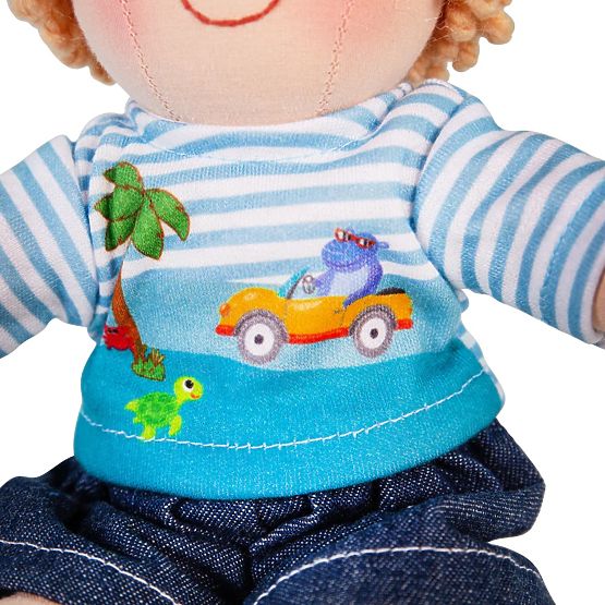 Bigjigs Toys Stoffpuppe Robin 30 cm