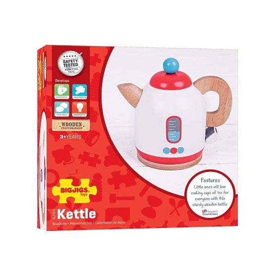 Bigjigs Toys Teekanne aus Holz