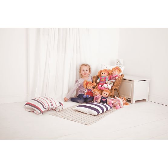 Bigjigs Toys Türkises Kleid mit Pullover für Puppe 38 cm