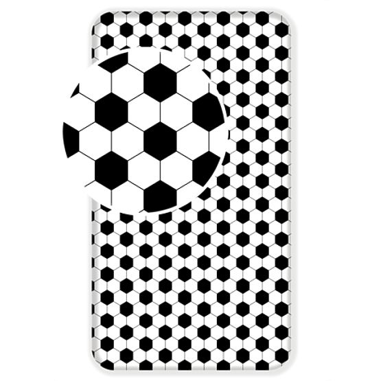 Blatt Fußball 90 x 200 + 25 cm