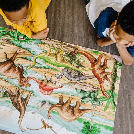 Bodenpuzzle Dinosaurier 48 Teile