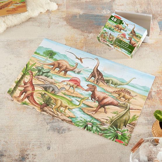 Bodenpuzzle Dinosaurier 48 Teile