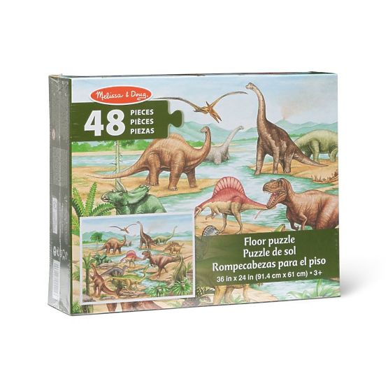 Bodenpuzzle Dinosaurier 48 Teile