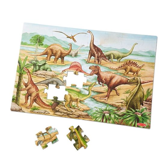 Bodenpuzzle Dinosaurier 48 Teile