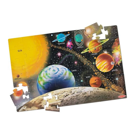 Bodenpuzzle Sonnensystem 48 Teile