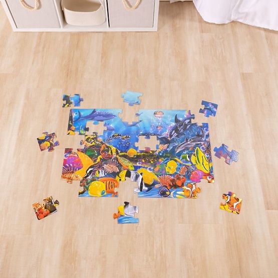 Bodenpuzzle Unterwasserwelt 48 Stück