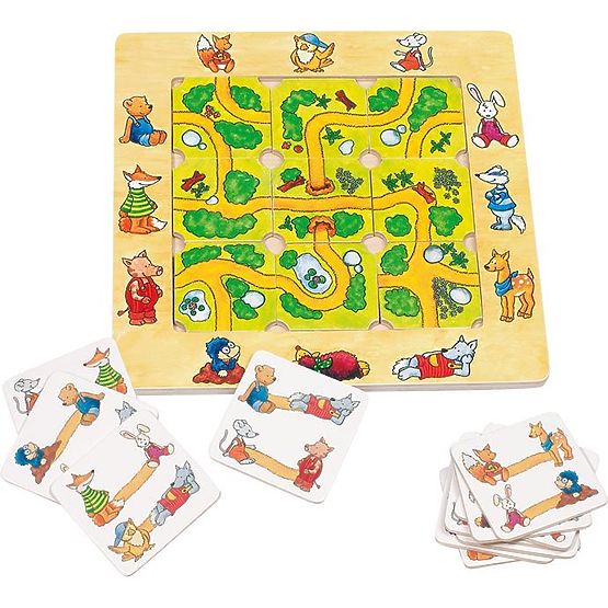 Brettspiel Finde den Weg