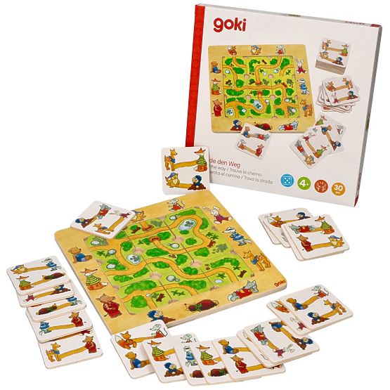 Brettspiel Finde den Weg