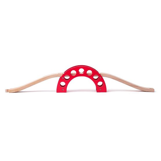 Brücke mit rotem Bogen