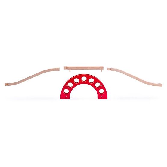Brücke mit rotem Bogen