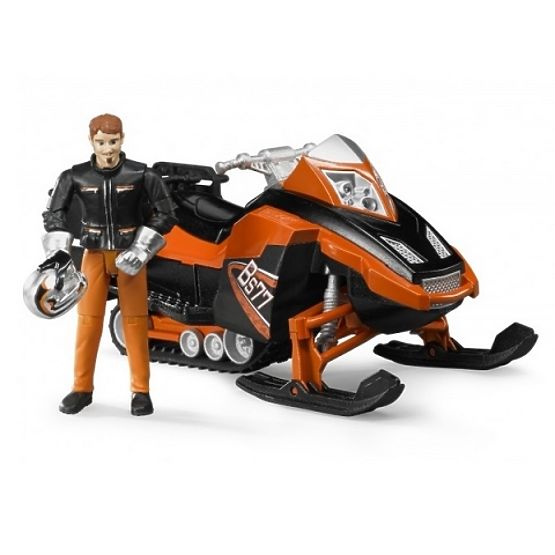 Bruder BWORLD Schneemobil mit Fahrer