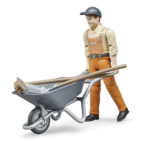 Bruder BWORLD Set Kommunal mit Figur
