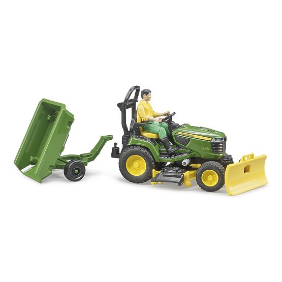 Bruder Gartentraktor John Deere X949 mit Gärtner