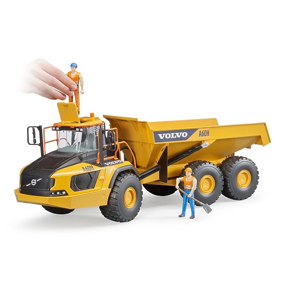 Bruder Gelenk-Dumper Volvo A60H im Maßstab 1:16
