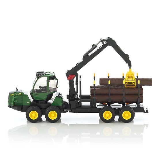 Bruder Holztransporter JOHN DEERE