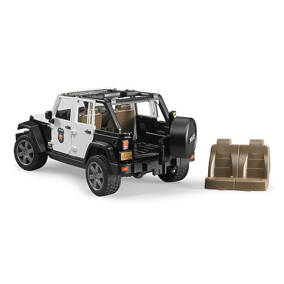 Bruder Jeep Wrangler Rubicon Polizei