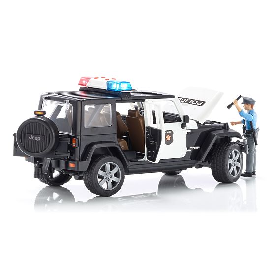 Bruder Jeep Wrangler Rubicon Polizei