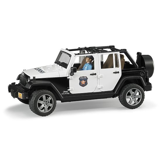 Bruder Jeep Wrangler Rubicon Polizei