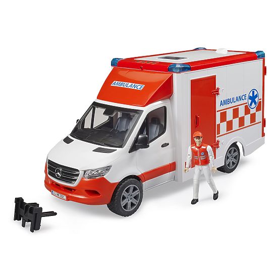 Bruder Krankenwagen MB Sprinter mit Sanitäter