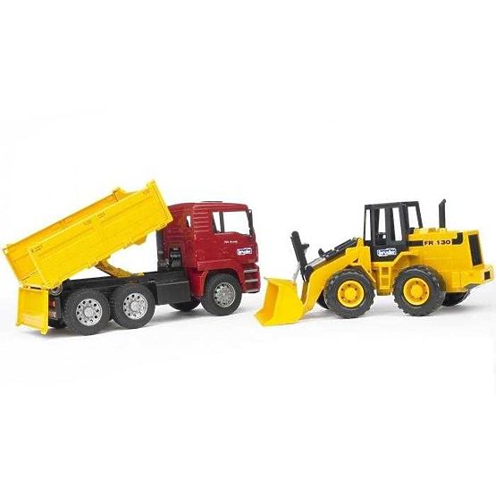 Bruder LKW MAN und Frontlader
