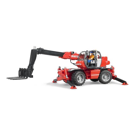 Bruder Manitou MRT 2150 Teleskoplader mit Zubehör