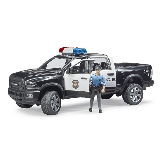 Bruder Polizeiauto RAM mit Polizist