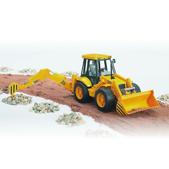 Bruder Traktor JCB Frontlader mit Bagger