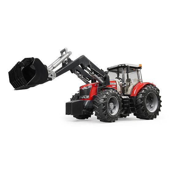 Bruder Traktor MASSEY FERGUSON 7624 mit Frontlader