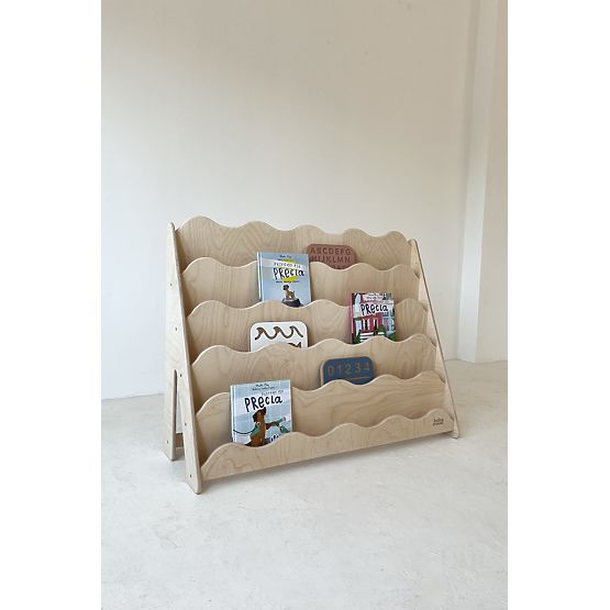 Bücherregal WAVE L - natur