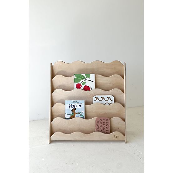 Bücherregal WAVE M - natur