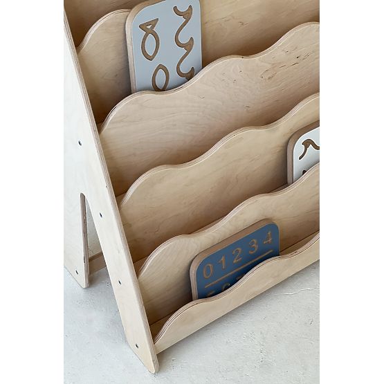 Bücherregal WAVE M - natur