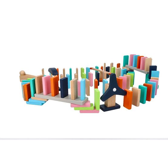 Buntes Domino Adam Toys