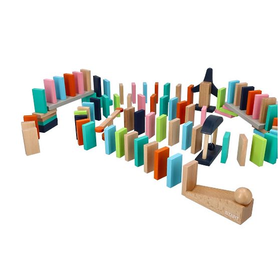 Buntes Domino Adam Toys