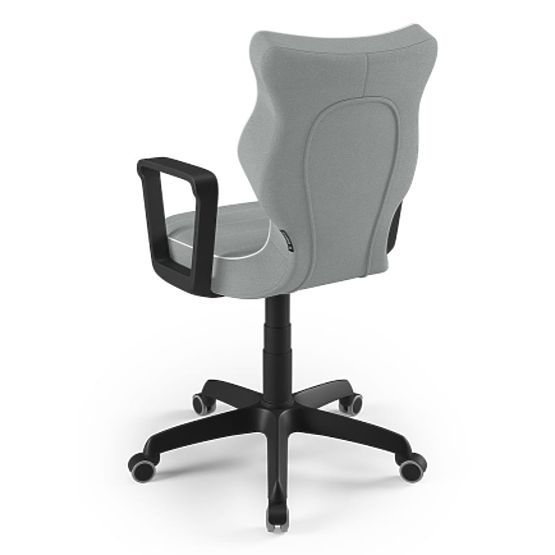 Bürostuhl angepasst auf eine Höhe von 159-188 cm - grau