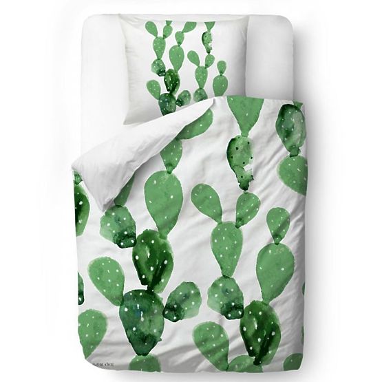 Butter Kings Bettwäsche Cactuses - Decke 135 x 200 cm Kissen: 60 x 50 cm