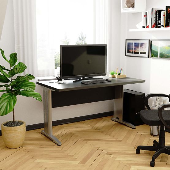 COMPUTERTISCH BM-135 GRAU