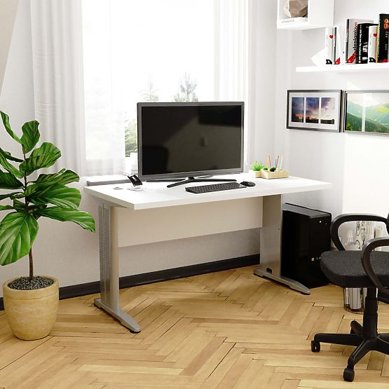 COMPUTERTISCH BM-135 WEISS