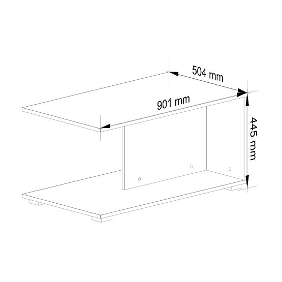 COUCHTISCH MARGO WENGE