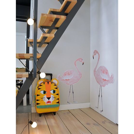 Dekoration  Wand DEKORNIK - Flamingos