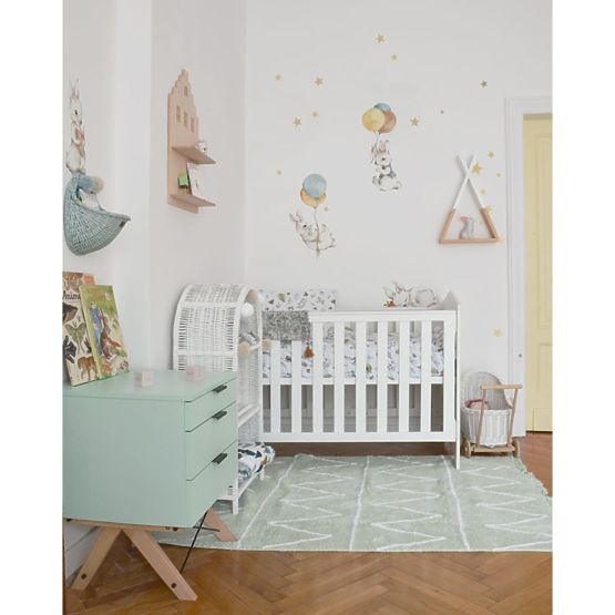 Dekoration  Wand DEKORNIK Happy kaninchen white