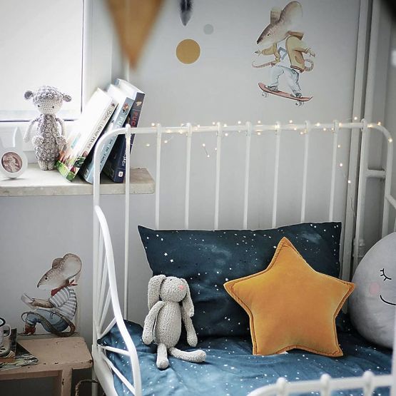 Dekoration  Wand DEKORNIK Little Mouse Street