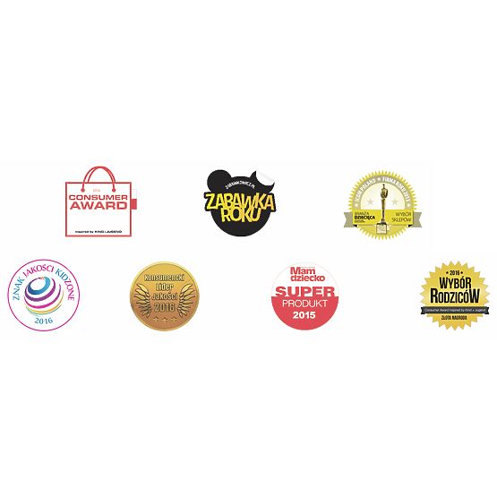 Dekoration  Wand DEKORNIK - Sichel blue