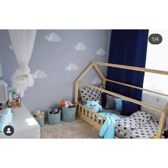 Dekoration  Wand DEKORNIK - wolken 3D