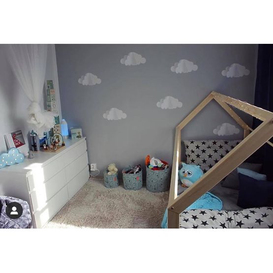 Dekoration  Wand DEKORNIK - wolken 3D