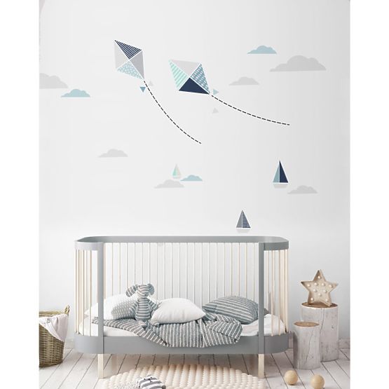 Dekoration  Wand - fliegend Drachen