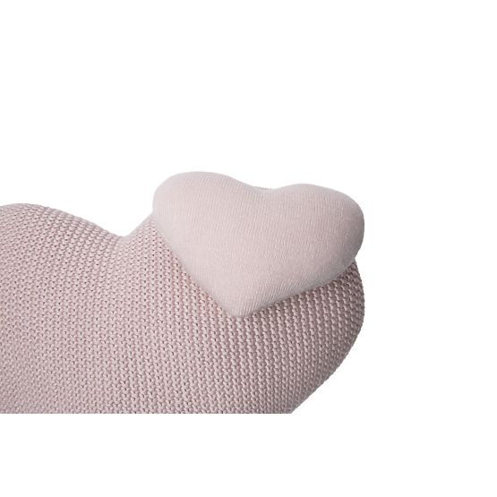 Dekoratives Strickkissen - Liebe