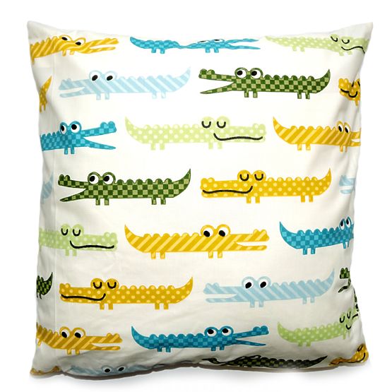 Dekorieren Grillcover  Kissen CROCODILE Lime