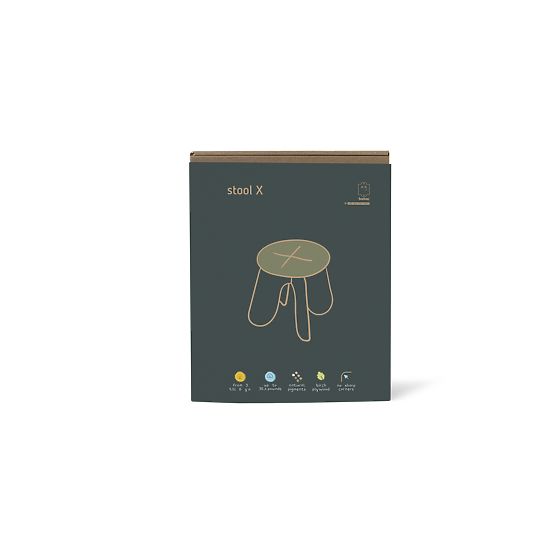 Designstuhl X Khaki